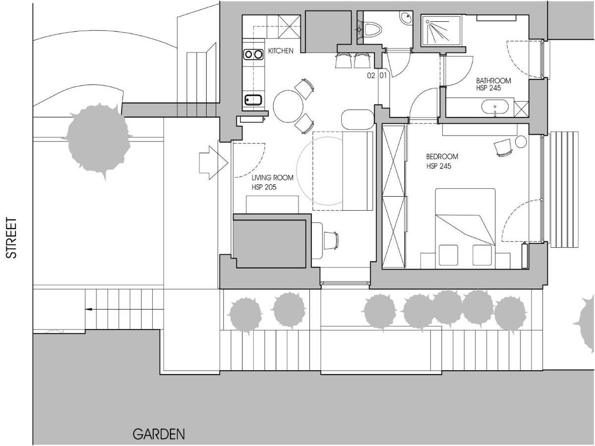 Gite Au26 Cote Jardin-Cote Cour Liege Exterior photo